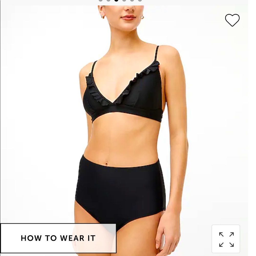 Brand New With Tags JCrew High Waisted Bikini